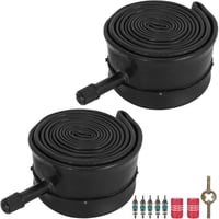 MTATCN 20x1.75/2.125 Butyl Gumi Belső Kerékpárgumi Schrader Szeleppel - Strapabíró MTB, BMX, Cruiser Bicikli Tömlő, 2 db + Szeleptartozékok 1
