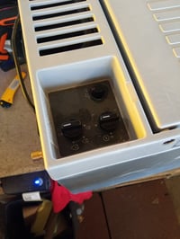 Dometic CombiCool RC 1200 EGP apsorpcijski prijenosni hladnjak 40 L, 12V/230V i plin (50 mbar) — neispravan, za dijelove: ne radi (stanje: vidi 2. sliku) 10