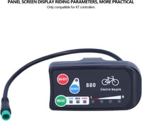 Bnineteenteam KT-LED880 E-bike kijelző és sebességmérő 36V/48V 3