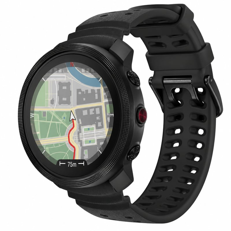 Inteligentné hodinky Polar Vantage M3 s GPS, AMOLED displejom, meračom tepu a sledovaním tréningu – bez nabíjacieho kábla, v stave ako nové (stav: pozri 2. obrázok)