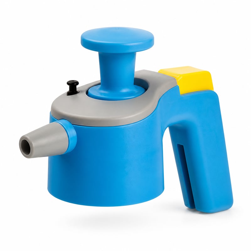 Veko nádrže a hlava čerpadla — Gloria Spray & Paint Compact (náhradný diel)