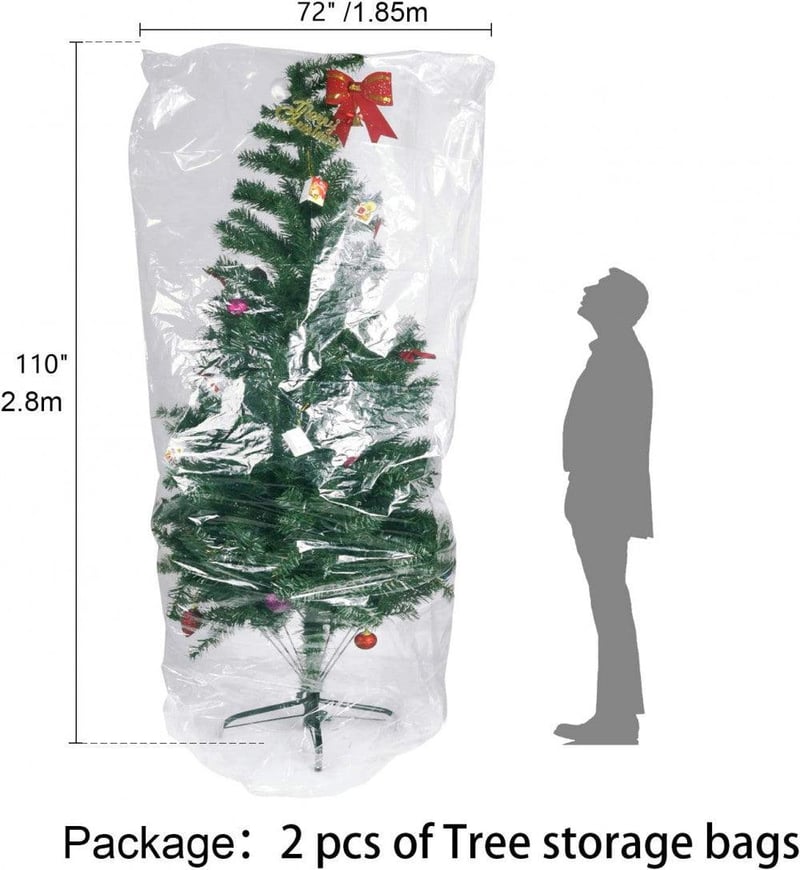Tuparka XXL Karácsonyfa Tárolózsák + 2 Költöztető Zsák Szett