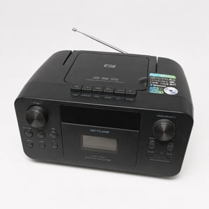 Radio portabil Muse M-182DB cu DAB+, CD și casetofon, Bluetooth, FM, AUX-In, LCD — antenă slăbită (Produs utilizat)