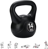 MAGIC SELECT 14 kg-os betonból készült ergonomikus kettlebell súlyzó otthoni és edzőtermi edzéshez 1