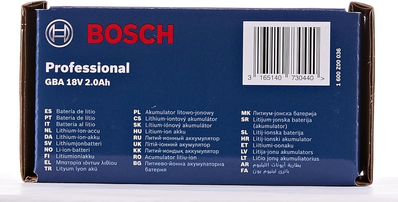 Bosch 18V-os 2.0Ah ProCore akkumulátor - Professional rendszerhez