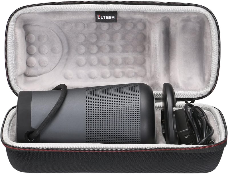 LTGEM Eva Kemény Hordtáska Bose SoundLink Revolve Hangszóróhoz - Strapabíró Védőtok Utazáshoz (1-es Stílus)