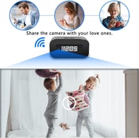 IGZYZ 4K WiFi Rejtett Kamera Óra - Éjjellátó, Mozgásérzékelő, 120° Látószög 5