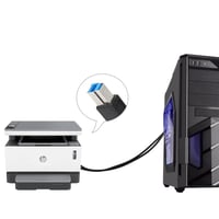 USB 3.0 Dupla B Kábel 20PIN Nyomtatókhoz és Külső HDD-hez 3