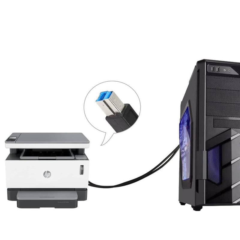 USB 3.0 Dupla B Kábel 20PIN Nyomtatókhoz és Külső HDD-hez