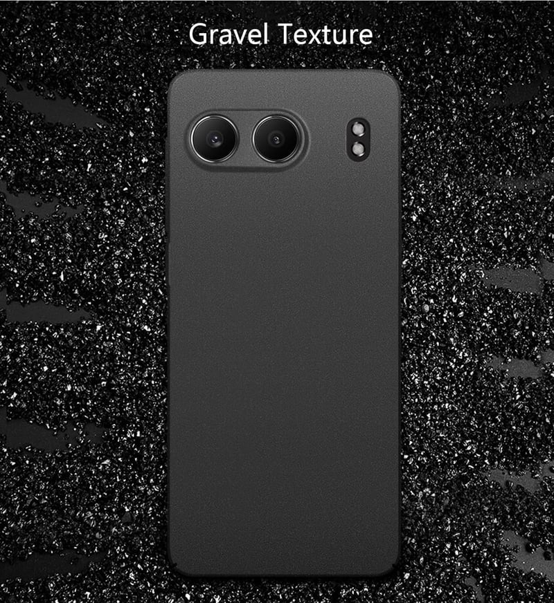 Bastmei OnePlus Nord 4 Ultravékony Tok - Mattfekete PC Hátlap, Kameravédelem, Csúszásgátló Bevonat, Könnyű Védőtok Kompatibilis OnePlus Nord