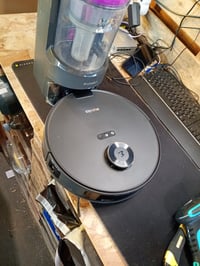 Robot aspirator și mop Eureka NERE10s, cu stație de golire automată, putere de aspirare 4000 Pa, navigație LiDAR, autonomie 180 minute, WiFi și aplicație 3