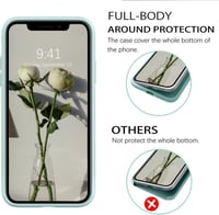 Apple iPhone XR Mentazöld Szilikon Védőtok 5