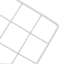 Fehér fotórács fali dekoráció 20x20 cm - Stílusos fotófal 3