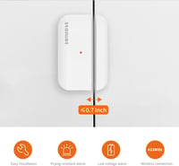 Vezeték Nélküli Ajtó és Ablak Riasztó Szenzor 433MHz - Biztonságtechnika 3