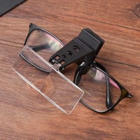 GCDN Csíptethető Nagyító Szemüveg - Átlátszó Akril Lencse Időseknek, Olvasáshoz, Precíziós Munkához - 8,5 cm 5