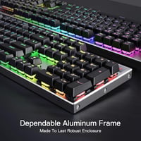 Redragon K556 PRO RGB vezeték nélküli gamer billentyűzet, cserélhető csendes piros kapcsolókkal 4