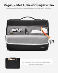 TomToc 360° védőtok 14" MacBook Pro M3/M2/M1 Pro/Max laptophoz, ütésálló, vízlepergető 4