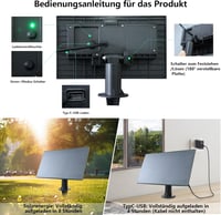 ZOTOYI Napelemes Fényfüzér 15m - IP65 Vízálló Kerti Világítás 24+2 LED Izzóval, Automata Fényérzékelővel, 4 Világítási Móddal Kerthez, Teras 6
