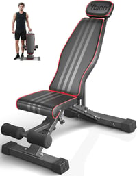 YOLEO 300kg-os állítható súlyemelő pad fejtámasszal és gerinctámasszal 1