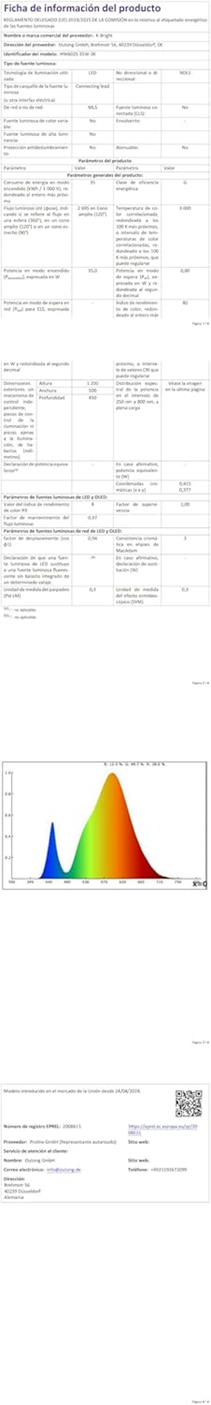 K-Bright 120 cm-es Kültéri LED Fali Lámpa Mozgásérzékelővel - IP65 Vízálló Fekete Modern Világítás Kerthez, Garázshoz, 3000K Meleg Fehér Fén