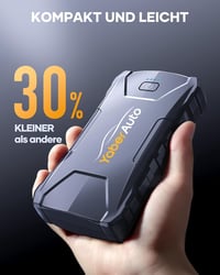 Yaber 2000A Autós Indításrásegítő Powerbank 7L Benzin/5,5L Dízel Motorokhoz, LED Lámpával 4