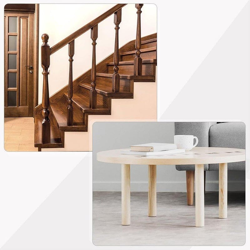 Kraftmann 120 db M6x50mm Dupla Végű Dübelcsavar Fa Bútorokhoz
