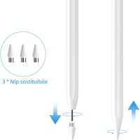 Apple iPad Érintőceruza - Mágneses Stylus Toll Rajzoláshoz, Íráshoz, Univerzális Tabletekhez 4