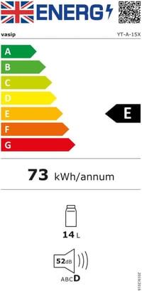 Vasip 15L Mini Hűtőszekrény - Hordozható Hűtő-Fűtő Funkció, 220V/12V, Otthonra, Irodába, Kempingezéshez és Autóba, 2 Polccal, Fekete 10