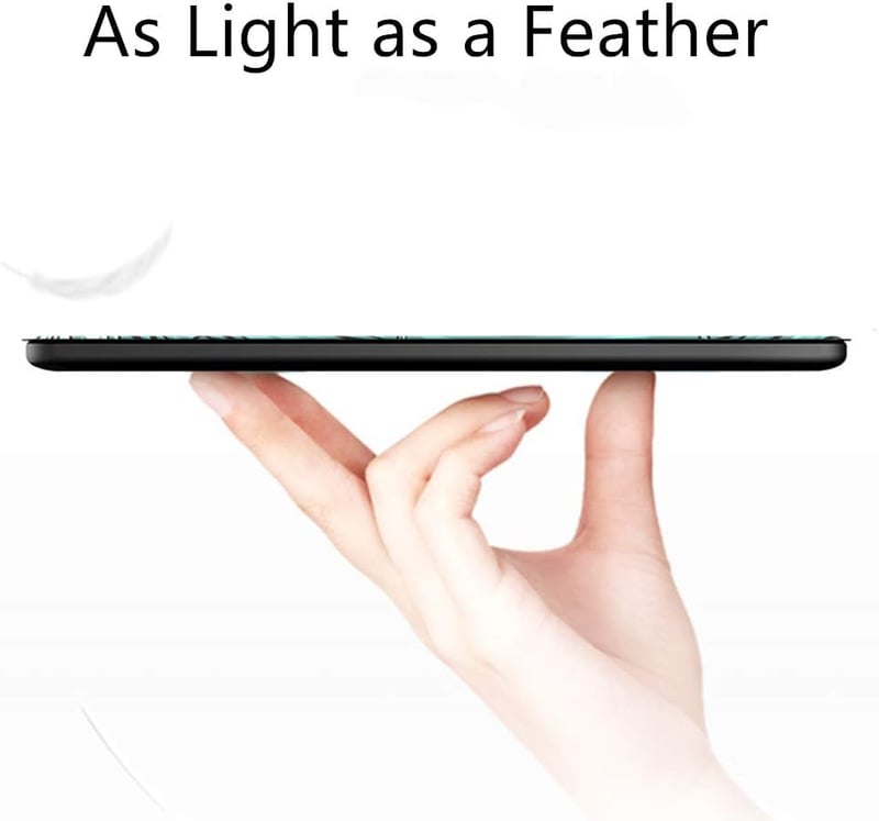 Kindle 10. generációs mágneses bőr flip tok tengeri világ mintával