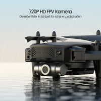 DEERC D20 Összecsukható Drón HD Kamerával, FPV Élő Közvetítéssel, Gesztus Vezérléssel, Hosszú Repülési Idővel, Gyerekeknek 2