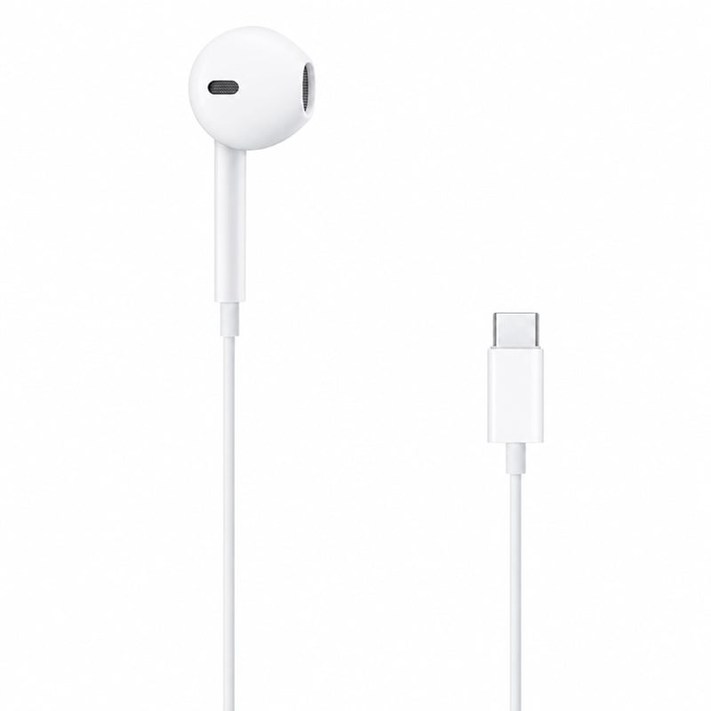 Căști Apple EarPods USB-C – defecte, funcționează parțial: casca dreaptă nu se aude (stare: vezi imaginea nr. 2)