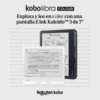 Kobo Libra Colour Fehér E-könyv Olvasó 7" Kijelzővel, 32GB Tárhely, Vízálló, Ergonomikus Kialakítás, Színes Képernyő 2