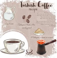 Staglife Réz Török Kávéfőző - Nagy Méretű, Vastag Falú, Fa Fogantyús Cezve 2