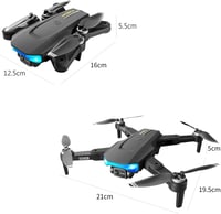 Goolsky LS-38 GPS Drón 6K Kamerával - 5G Wifi, Kefenélküli Motor, Stabilizált Gimbal, FPV Quadcopter, Intelligens Követés, 2 Akkumulátor, Há 9