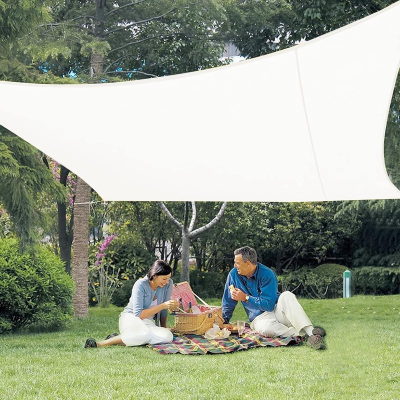 Love Story Vízálló Napvitorla 4x6m - Antracit Szürke, UV-védelem, Teraszra és Erkélyre