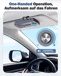 AGPTEK Bluetooth 5.3 Autós Kihangosító GPS-szel és Siri Támogatással 5