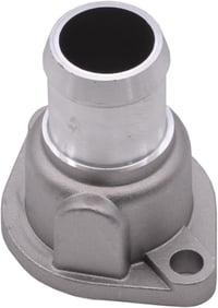 HAOTOM Alumínium Hűtőcső Csatlakozó Karima Audi A6, VW Golf, Passat, Skoda, Seat Modellekhez - Ezüst Hűtőrendszer Alkatrész 026121145E 4