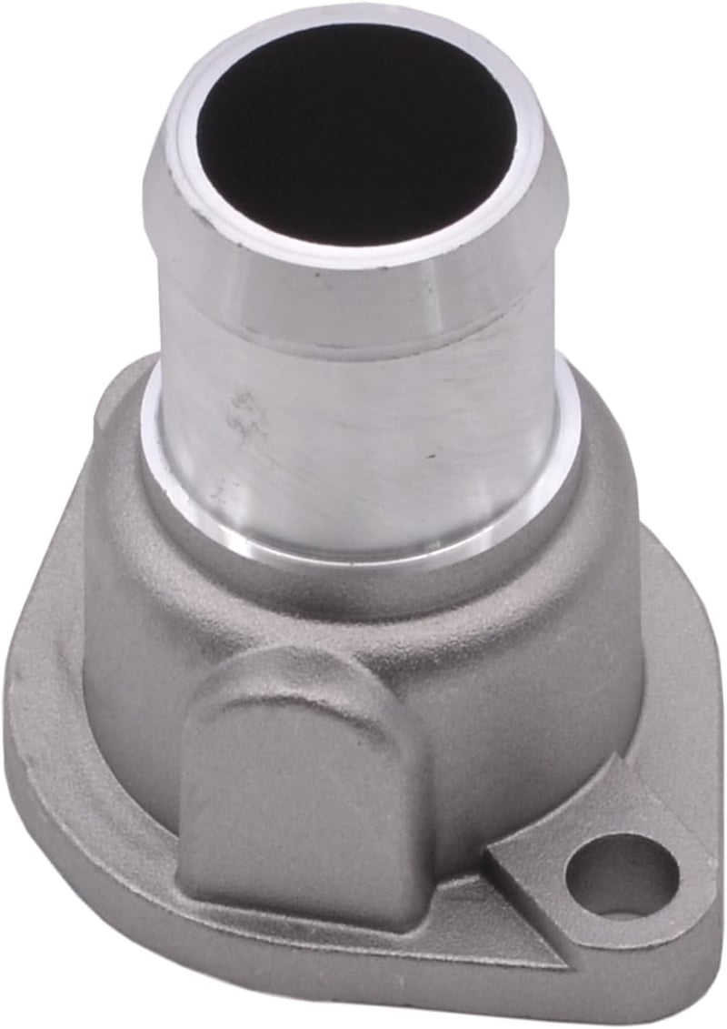 HAOTOM Alumínium Hűtőcső Csatlakozó Karima Audi A6, VW Golf, Passat, Skoda, Seat Modellekhez - Ezüst Hűtőrendszer Alkatrész 026121145E