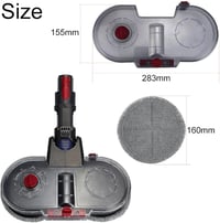 Dyson V8 V10 V11 kompatibilis elektromos felmosófej víztartállyal és 4 mopfejjel 3