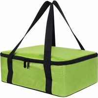 Musbus izolovaná termotaška na rozvoz jedla, taška na prenášanie lasagní a jedál v pekáči, na teplé a studené pokrmy, 9 x 16 palcov 1
