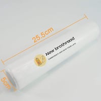 Brothread fehér vízoldható hímzésstabilizátor tekercs 10"x3Yd 2
