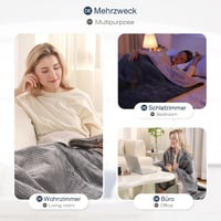 Yorbay XXL Elektromos Takaró - 10 Fokozatú, Időzíthető, Túlmelegedés Elleni Védelemmel 7