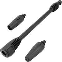 NIYATA Nagynyomású Mosólándzsa Állítható Szórófejjel - Kompatibilis Kärcher K2 K3 K4 K5 K6 K7 Magasnyomású Mosókkal, 42,4 cm, Fekete 1