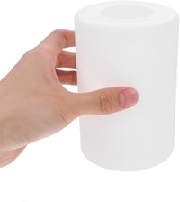 IMIKEYA E27 Fehér Henger Üveg Lámpaernyő 9 cm - Tejüveg Búra Asztali, Függő és Állólámpákhoz - Könnyen Szerelhető Cserebúra 8