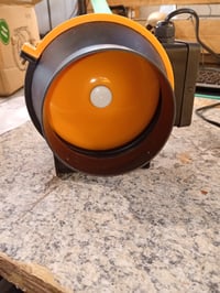 Ventilator de tubulatură MidingChai 100 mm cu regulator de turație, 220 m³/h, ventilator de extracție silențios, protecție la supraîncălzire, UE 6
