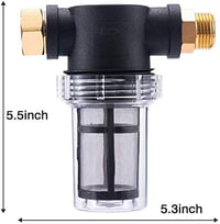 Hausdec vízszűrő adapter kerti tömlőhöz és magasnyomású mosóhoz 5