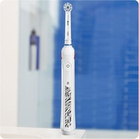 Oral-B Teen elektromos fogkefe, fogszabályzóhoz, Bluetooth-os, fehér 6