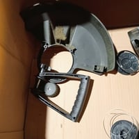 Elektrický vyžínač Einhell GC-ET 4530 – 4x sklopná motorová hlava, 180° — Chýbajú cievky so strunou (stav: pozri 2. obrázok) 4