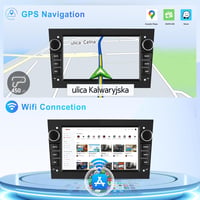 Rimoody Android 13 Autórádió 2 DIN Opel Astra Antara Vectra Corsa Zafira Meriva Vivara Vivaro - 7" GPS Navigáció WiFi Carplay Bluetooth FM/R 4