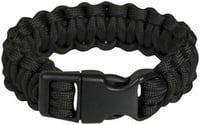 Fekete Paracord Túlélő Karkötő 24,5 cm - Outdoor Felszerelés 1
